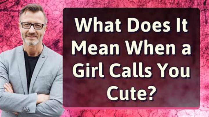 Is it good if a girl calls you goofy? – Celebrity