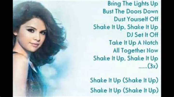 Who sing the Shake It Up theme song? – Celebrity