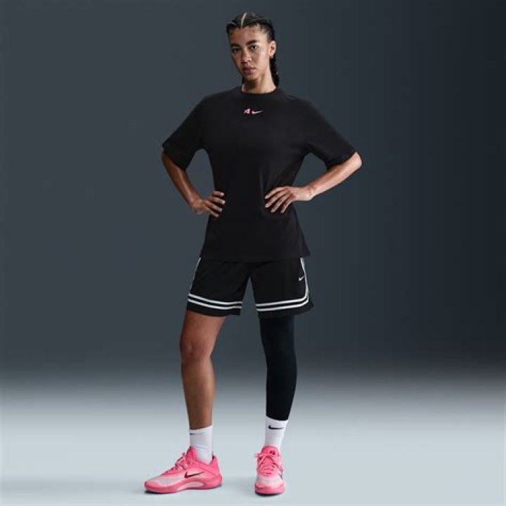 Women's Basketball Star A'ja Wilson in Workout Gear is "Yup, in My White Tee"